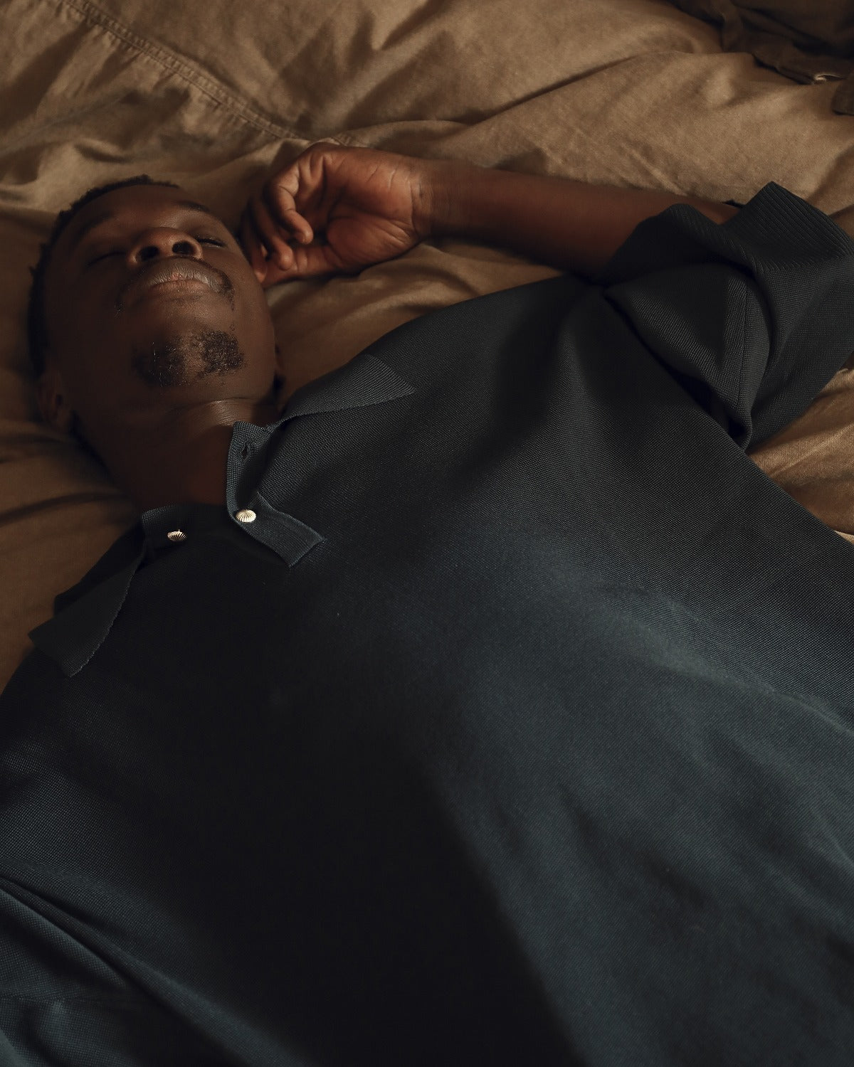 MILANO RIB POLO SHIRTS - DARK GREEN