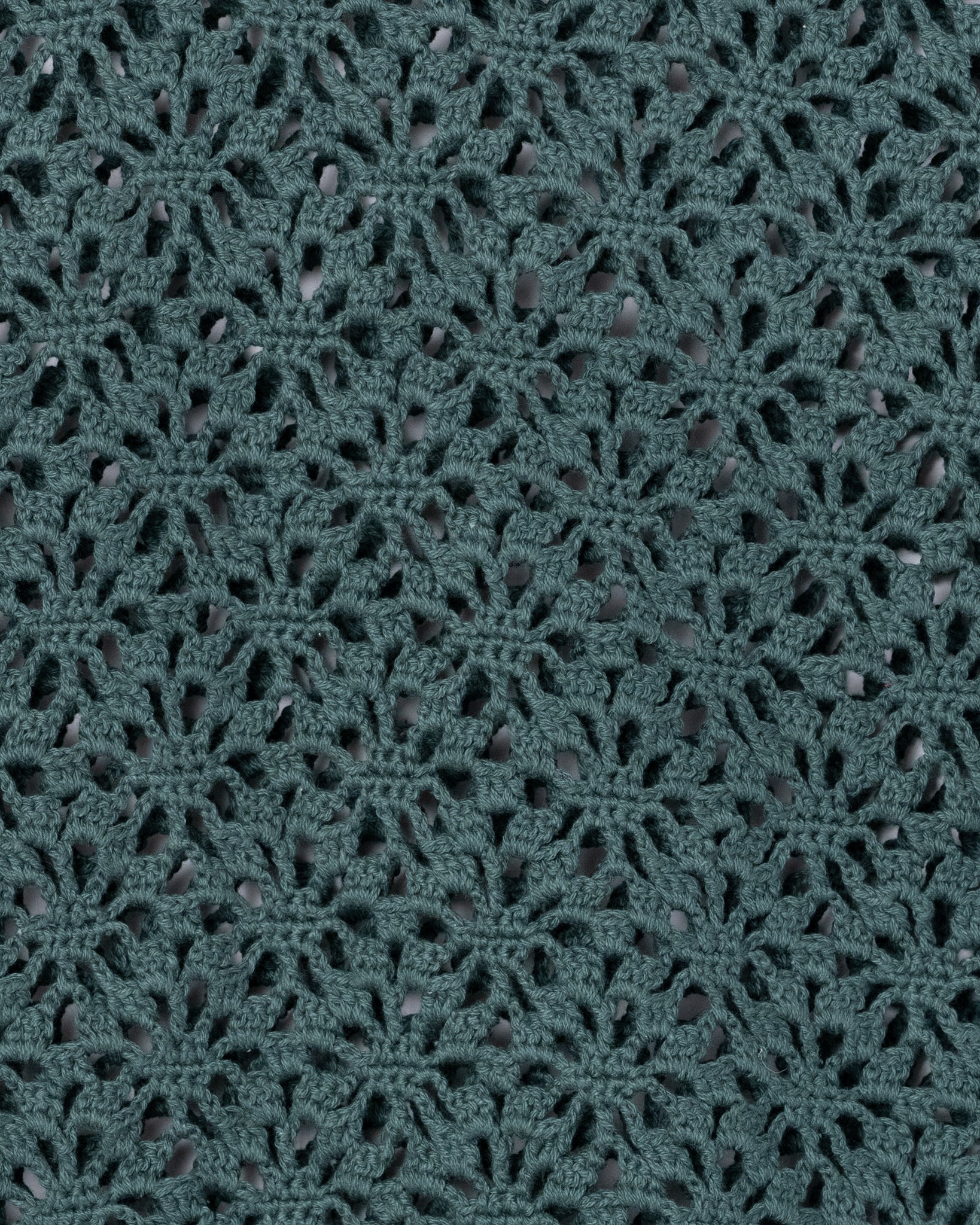 Suéter de jabón de tejido de crochet -Green