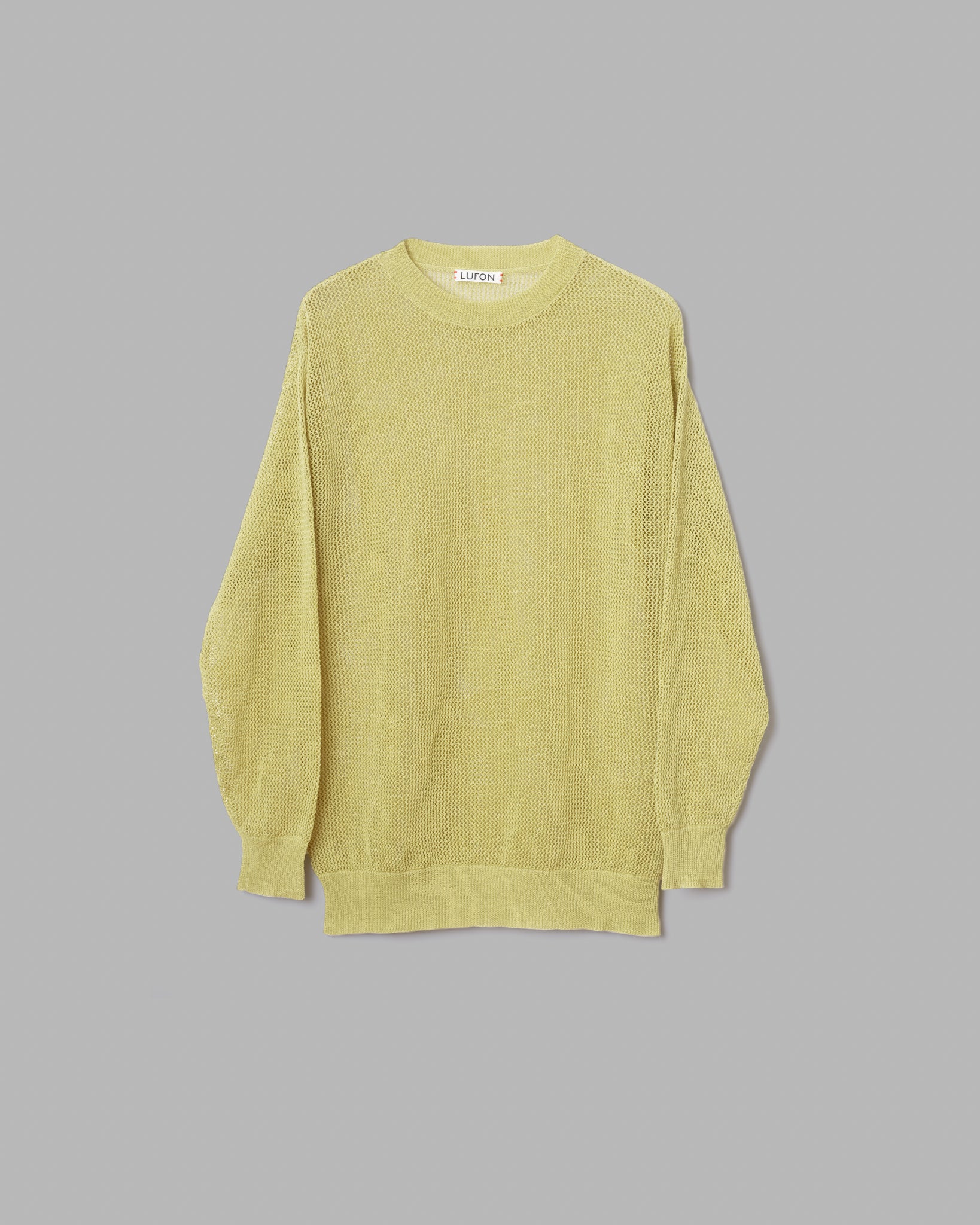 Suéter de jóvenes de maldito de algodón gima -amarillo